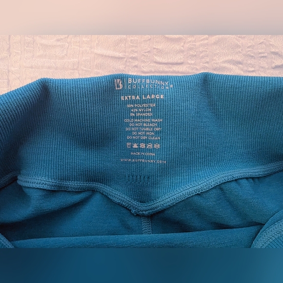 ⭐*New w/o Tags!* BuffBunny BBL Shorts in Aqua Dream - Not Available Online - Picture 8 of 8